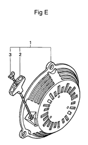 Fig-5 Diagram and Parts List for GC160 Type WKT2 Honda Engine