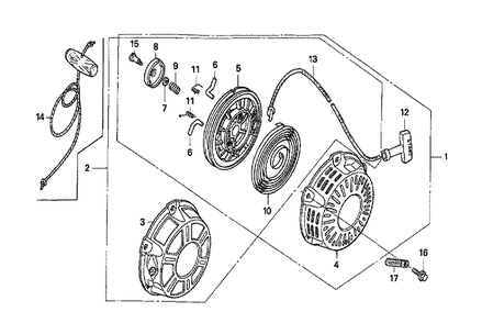 Fig-0 Diagram and Parts List for GX160K1 Type VED5 Honda Engine