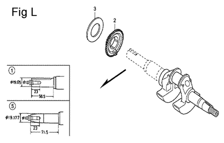 Fig-12 Diagram and Parts List for GC160A Type QHEC Honda Engine