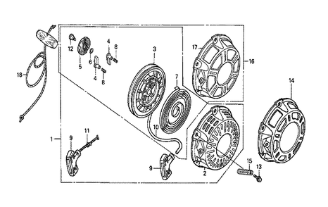 Fig-0 Diagram and Parts List for GX160K1 (QA2)(20-8669999) Honda Engine