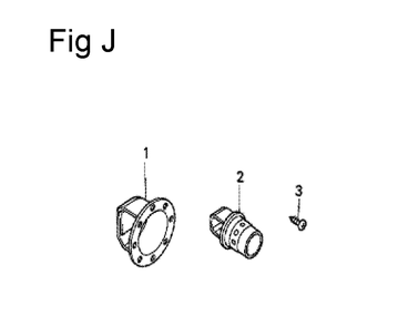 Fig-10 Diagram and Parts List for GCV160A Type N5MF Honda Engine
