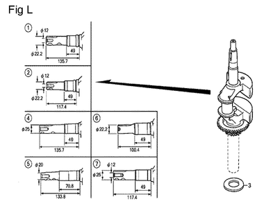 Fig-12 Diagram and Parts List for GCV190A Type BHH Honda Engine