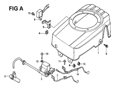 Fig-3 Diagram and Parts List for GXV160 Type N1 Honda Engine