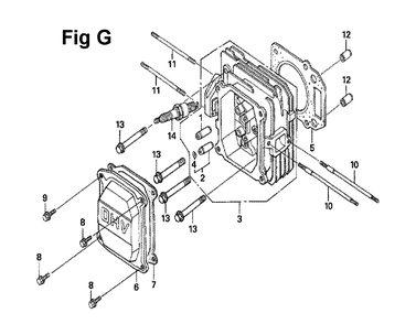 Fig-5 Diagram and Parts List for GXV160UH2 Type N1 Honda Engine
