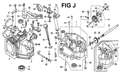 Part Location Diagram of 11300-Z1V-406 Toro OIL PAN Assembly