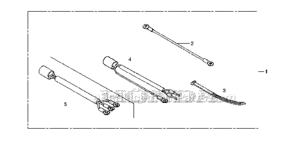 Filter Kit Diagram and Parts List for EU1000I A2A Honda Generator