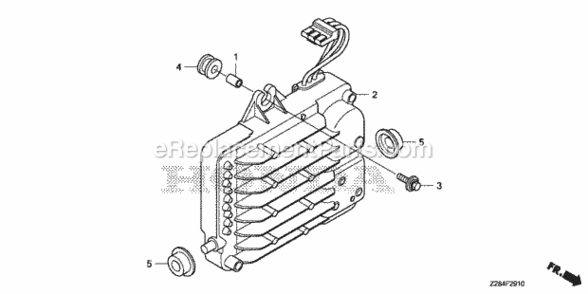 Part Location Diagram of 17272-ZC3-300 Honda Collar- In Joint