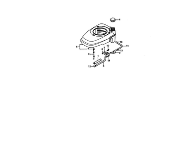 Part Location Diagram of 2449593 Honda Fuel bulk housing