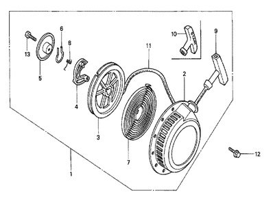 Part Location Diagram of 13010-ZG0-004 Honda Ring Set, Piston (Std) (Nippon)