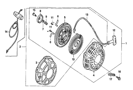 Fig-0 Diagram and Parts List for GX160K1 BL-Seri-10-9999999 Honda Engine