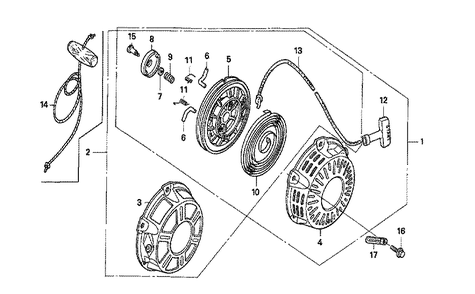 Fig-0 Diagram and Parts List for GX160K1 Type RX Honda Engine