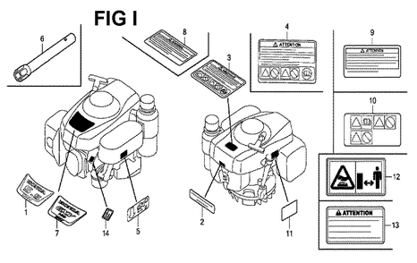 Fig-10 Diagram and Parts List for GXV160UH2 Type A12W Honda Engine