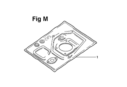 Part Location Diagram of 13012-ZE6-014 Honda Ring Set, Piston (0.50) (Teikoku)