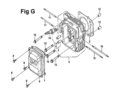 Fig-12 Diagram and Parts List for GXV160UH2 Type T1AT Honda Engine