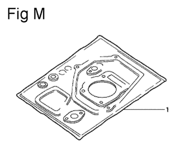 Fig-13 Diagram and Parts List for GV150K1 Type SMA Honda Engine