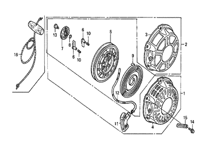 Fig-0 Diagram and Parts List for GX160K1 (NSJ)(86-9099999) Honda Engine