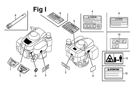 Fig-2 Diagram and Parts List for GXV160UH2 Type SFL Honda Engine