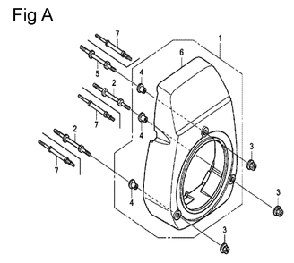 Fig-1 Diagram and Parts List for GC135 Type SHJ1 Honda Engine