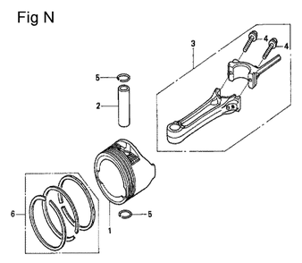 Part Location Diagram of 13111-Z1L-000 Honda Pin, Piston