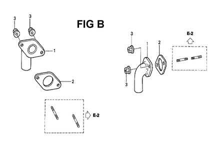 Fig-10 Diagram and Parts List for GXV530 Type QEA3 Honda Engine