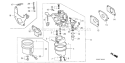 Part Location Diagram of 16016-ZE0-005 Honda Screw Set-pilot