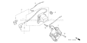 Part Location Diagram of 30500-ZG0-W01 Honda Coil Assembly-ignition