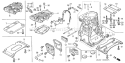 Part Location Diagram of 12351-ZG0-810 Honda Bed-Engine-Q-Type