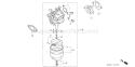 Part Location Diagram of 16155-883-005 Honda Valve-float