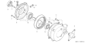 Part Location Diagram of 21692-883-740 Honda Gasket-Reduction Cover