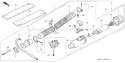 Page S Diagram and Parts List for G150 Type PEAF - VIN# -1000001-2017901 Honda Engine