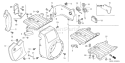 Page J Diagram and Parts List for G200 Type SZDW - VIN# -1000001-2344556 Honda Engine