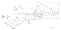Page T Diagram and Parts List for G200 Type SZDW - VIN# -1000001-2344556 Honda Engine
