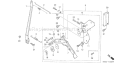 Page F Diagram and Parts List for G200 Type SZDW - VIN# -1000001-2344556 Honda Engine