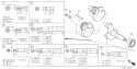 Page H Diagram and Parts List for G300 Type PB6 - VIN# -1000001-1457696 Honda Engine