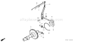 Part Location Diagram of 16562-878-000 Honda Spring-Throttle Return