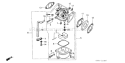 Part Location Diagram of 16013-721-014 Honda Float Set