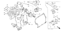 Part Location Diagram of 15525-890-893 Honda Cup-Oil