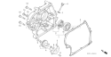 Page F Diagram and Parts List for G400 Type VB6 - VIN# -1000001-1096409 Honda Engine