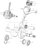Page C Diagram and Parts List for G42K1 Type RD - VIN# G42-2103869-2191278 Honda Engine