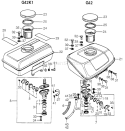Part Location Diagram of 94101-08000 Honda Washer-Plain- 8mm