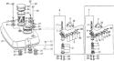 Page F Diagram and Parts List for G65K2 Type Q3 - VIN# G65-3000034-3102930 Honda Engine