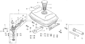 Page I Diagram and Parts List for G80 Type Q1 - VIN# -1000009-1054008 Honda Engine
