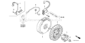 Page J Diagram and Parts List for GC160A Type QEA Honda Engine