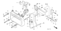 Page K Diagram and Parts List for GC160LA Type VHA Honda Engine