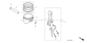 Page N Diagram and Parts List for GC160LA Type VHA Honda Engine