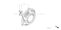 Page O Diagram and Parts List for GC160LA Type VHA Honda Engine