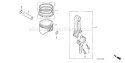 Page N Diagram and Parts List for GC160LE Type VXA - VIN# GCABE-1000001 Honda Engine