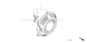 Page O Diagram and Parts List for GC160LE Type VXA - VIN# GCABE-1000001 Honda Engine