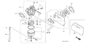 Page C Diagram and Parts List for GC160LE Type VXA - VIN# GCABE-1000001 Honda Engine
