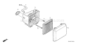 Page A Diagram and Parts List for GCV135 Type A2D - VIN# GJAF-1000001-1000165 Honda Engine